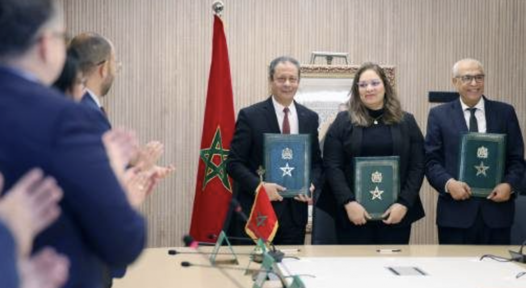 Alt= Partenariat FRMN - SONARGES pour développer la pratique de la natation au Maroc.