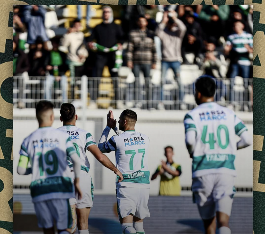 Botola D1 : le Raja enfonce le SCCM et grimpe à la 3e place