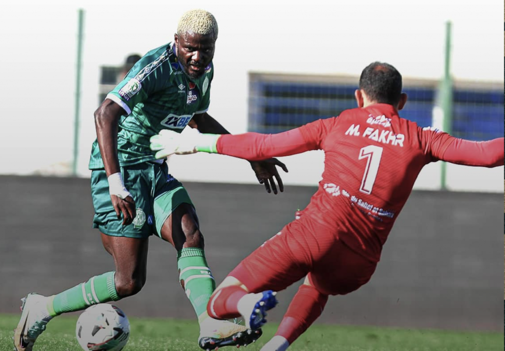 Alt= Raja Lassaad Chebbi commence par une victoire