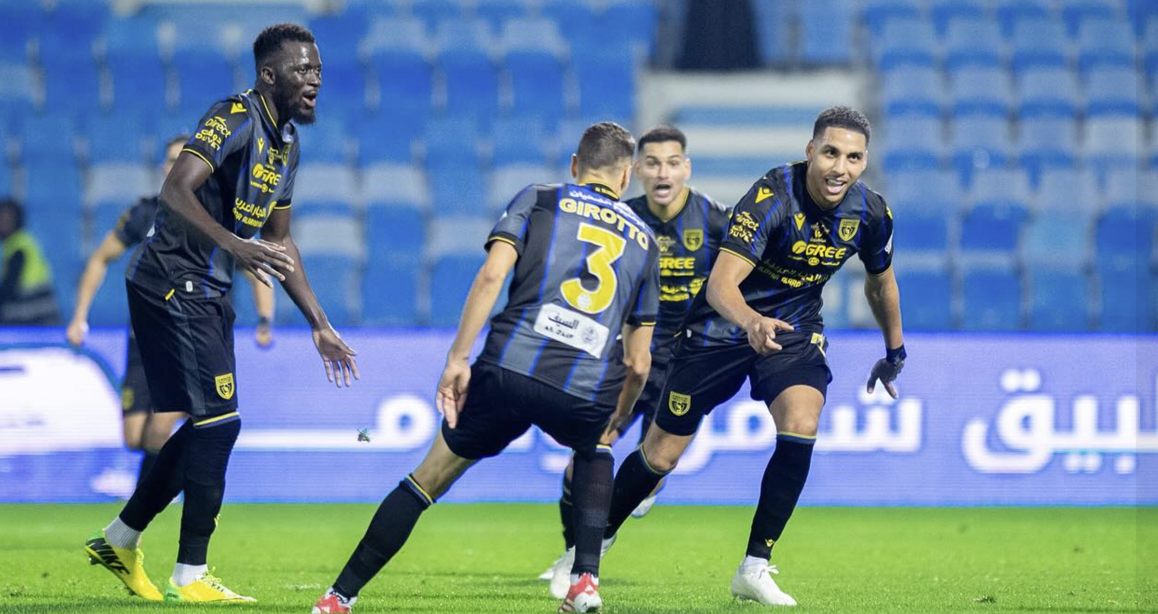 Abdelhamid Sabiri marque son premier but avec Al-Taawoun.