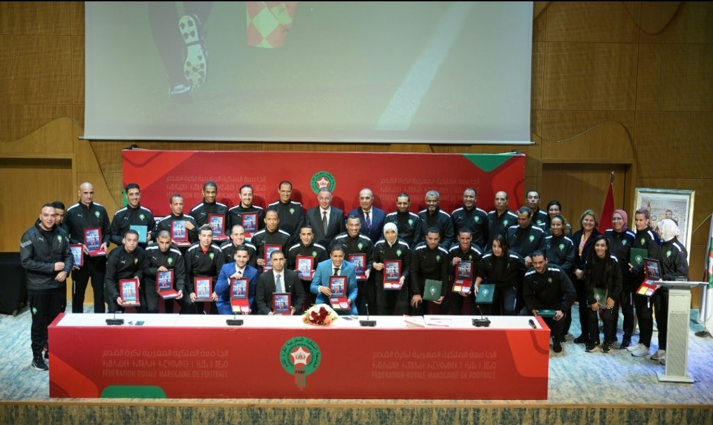 alt= le Maroc compte 26 arbitres internationaux