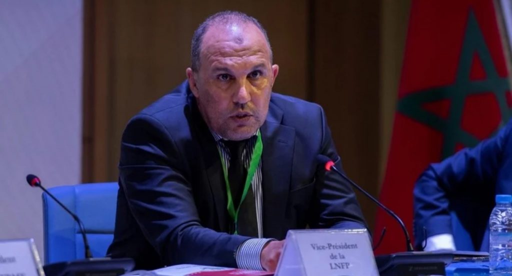 Belegchour président de ka LNFP a présenté les chiffres liés aux dépenses de ka LNFP lors de la saison 2023-2024.