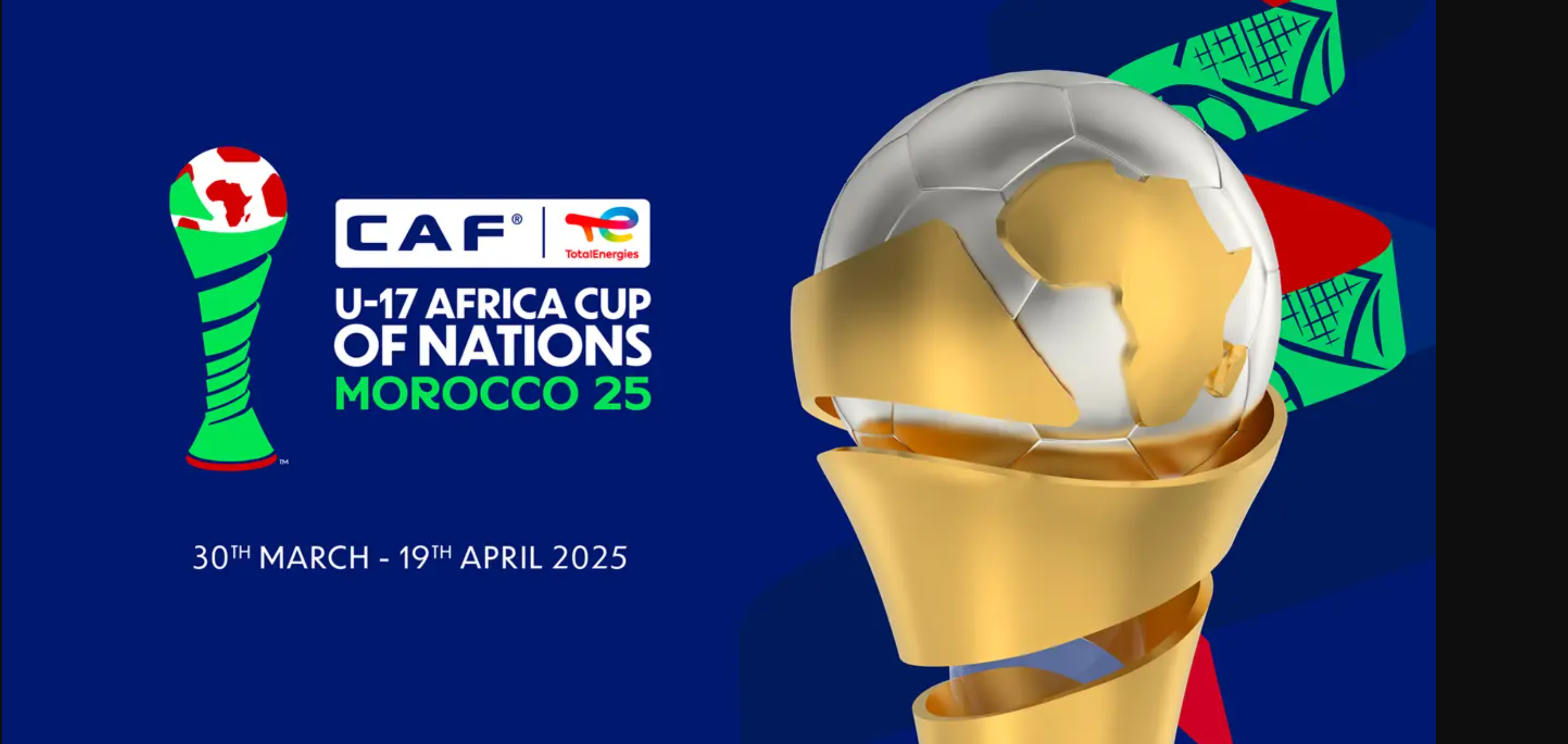 Un nouveau trophée pour la Coupe d'Afrique des Nations U-17, Maroc 2025.