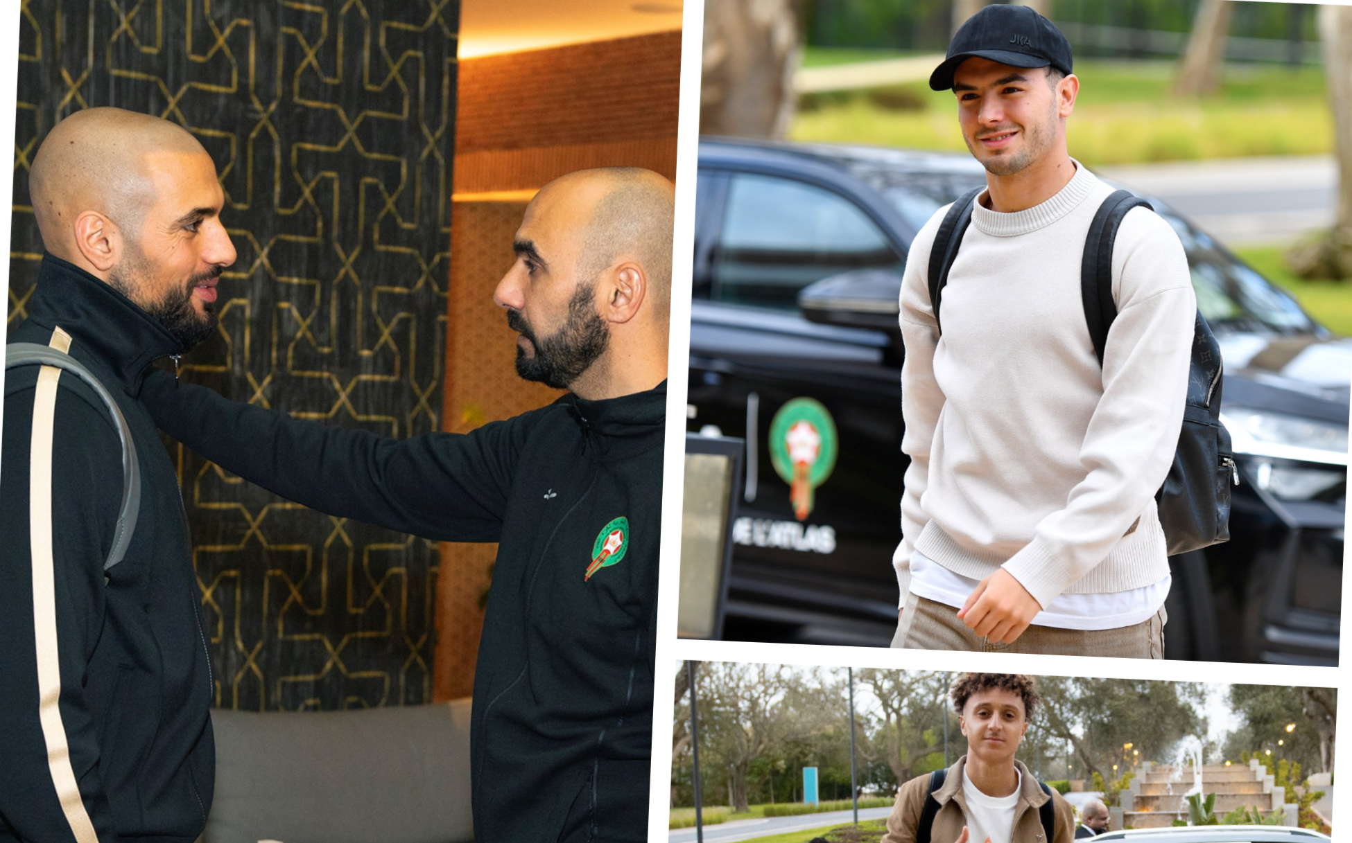 En image, l'arrivée des Lions de l'Atlas au Complexe Mohammed VI de football