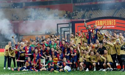 Coupe d'Espagne : un sacre historique du Barça embrase la presse .