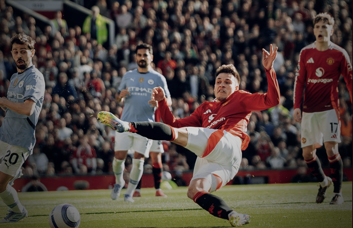 Angleterre : Mazraoui et Man United tenus en échec par City