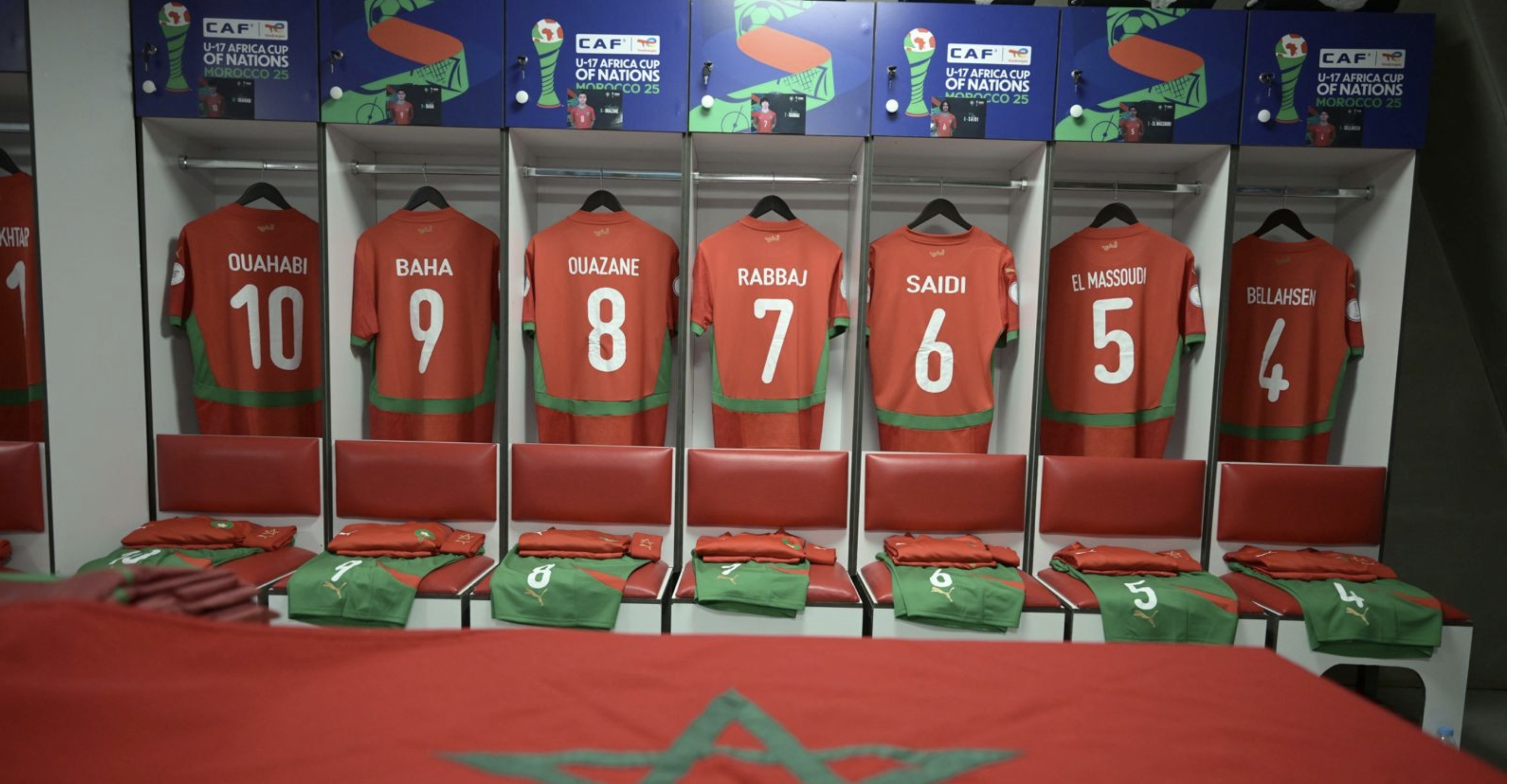 Voici le 11 de départ du Maroc U17 face à la Côte d'Ivoire !