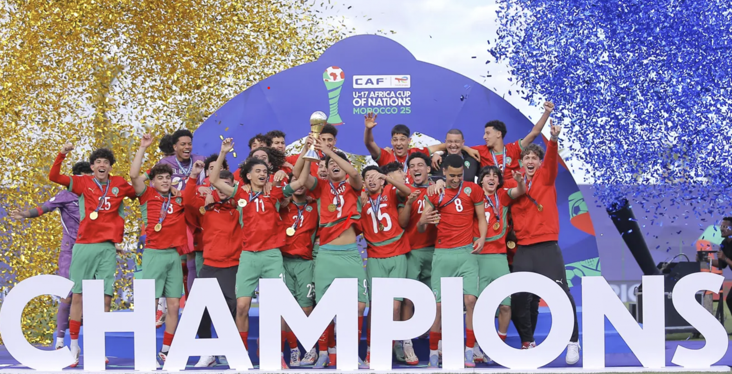 CAN U17 : le Maroc sur le toit de l’Afrique !