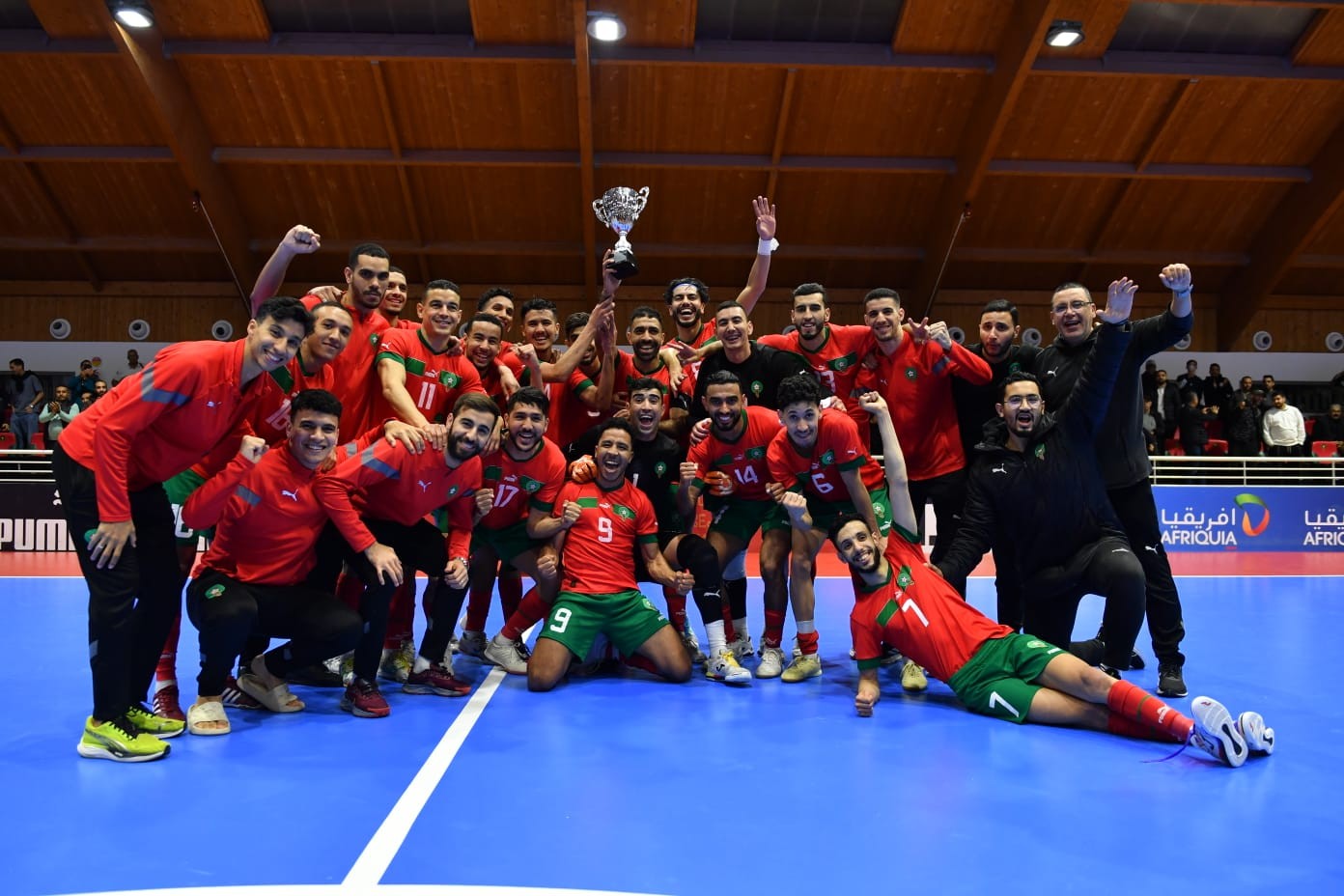 Tournoi international de futsal : le Maroc s’offre le trophée à domicile.