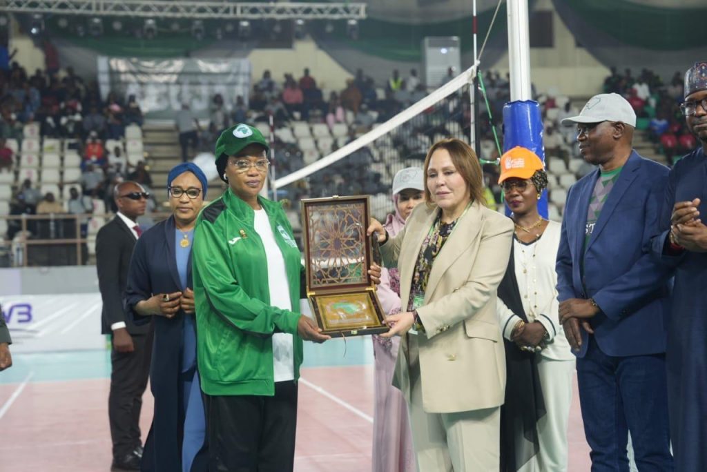 alt : Volleyball - Abuja accueille la 39e édition du championnat d'Afrique des clubs féminin.