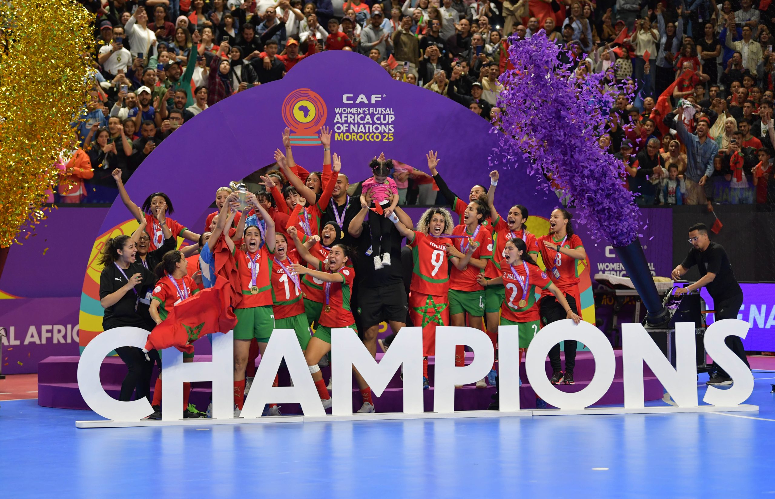 Réception équipe futsal : la FRMF honore les championnes d’Afrique.