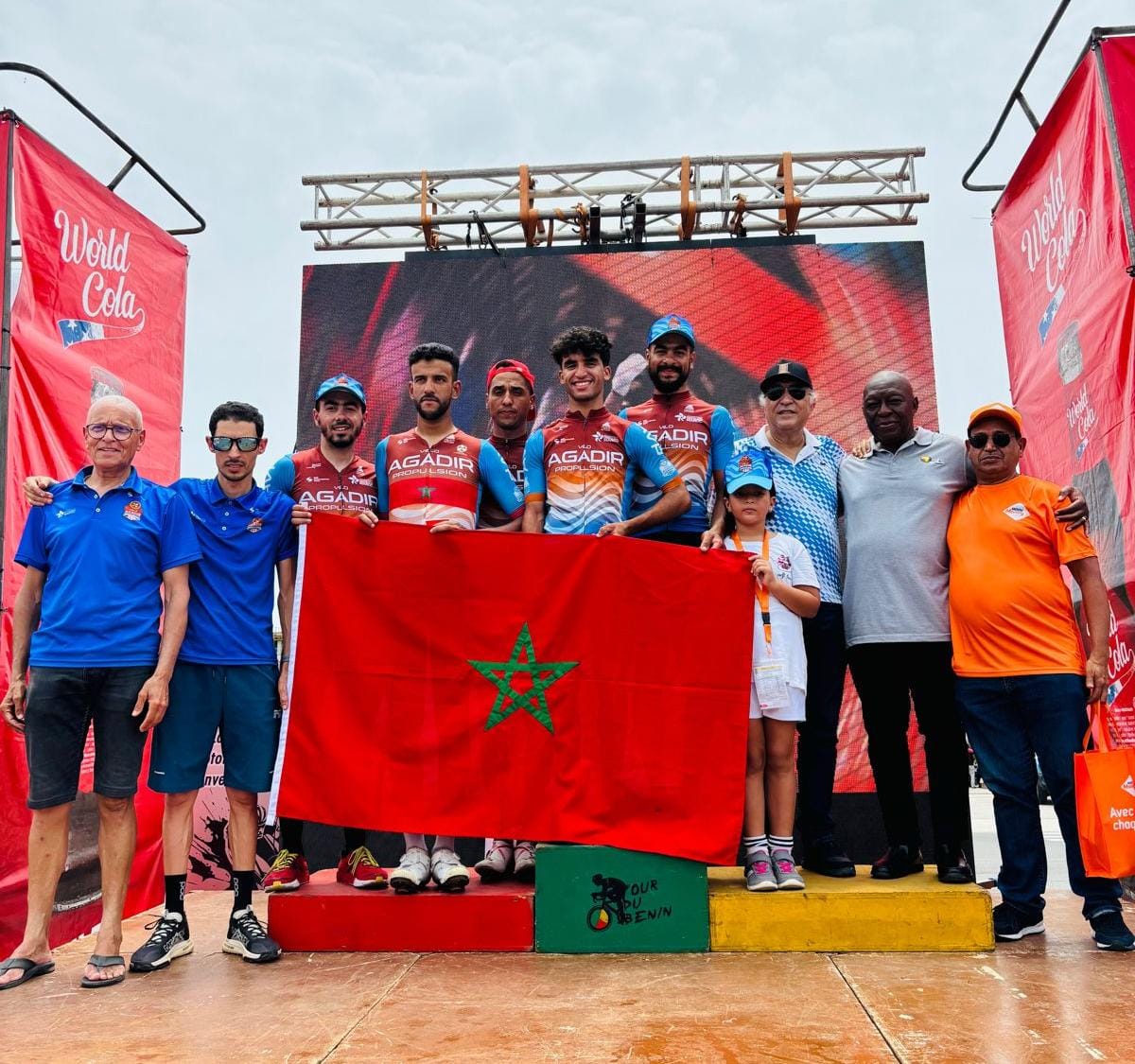 Tour du Bénin : l’équipe continentale marocaine en force
