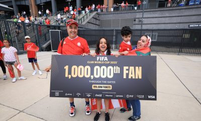 La supportrice du WAC Rachida Elomari est millionième spectatrice coupe du monde clubs