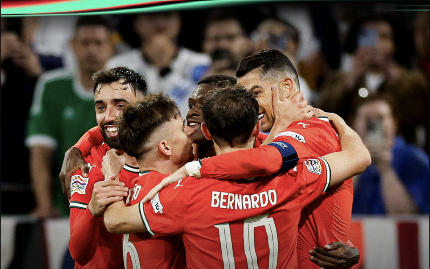 Le Portugal en finale de la Ligue des nations grâce à Ronaldo.