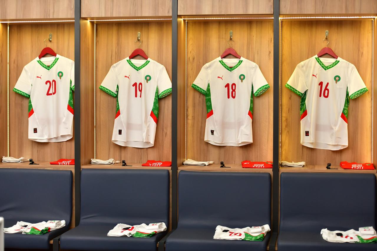 Composition Lionnes de l'Atlas face à la Tanzanie.