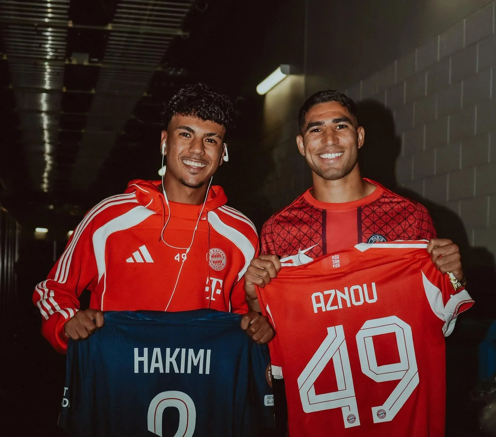 Adam Aznou, a affiché clairement son soutien à Achraf Hakimi dans la course au Ballon d'Or.