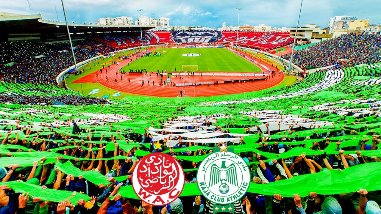 alt= derby entre le Raja et le Wydad