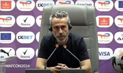 alt= JJorgé Vilda après la victoire sur l’Algérie