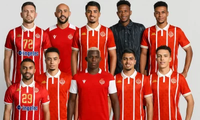 Mercato estival du WAC : photo officielle des recrues 2025 du Wydad Casablanca