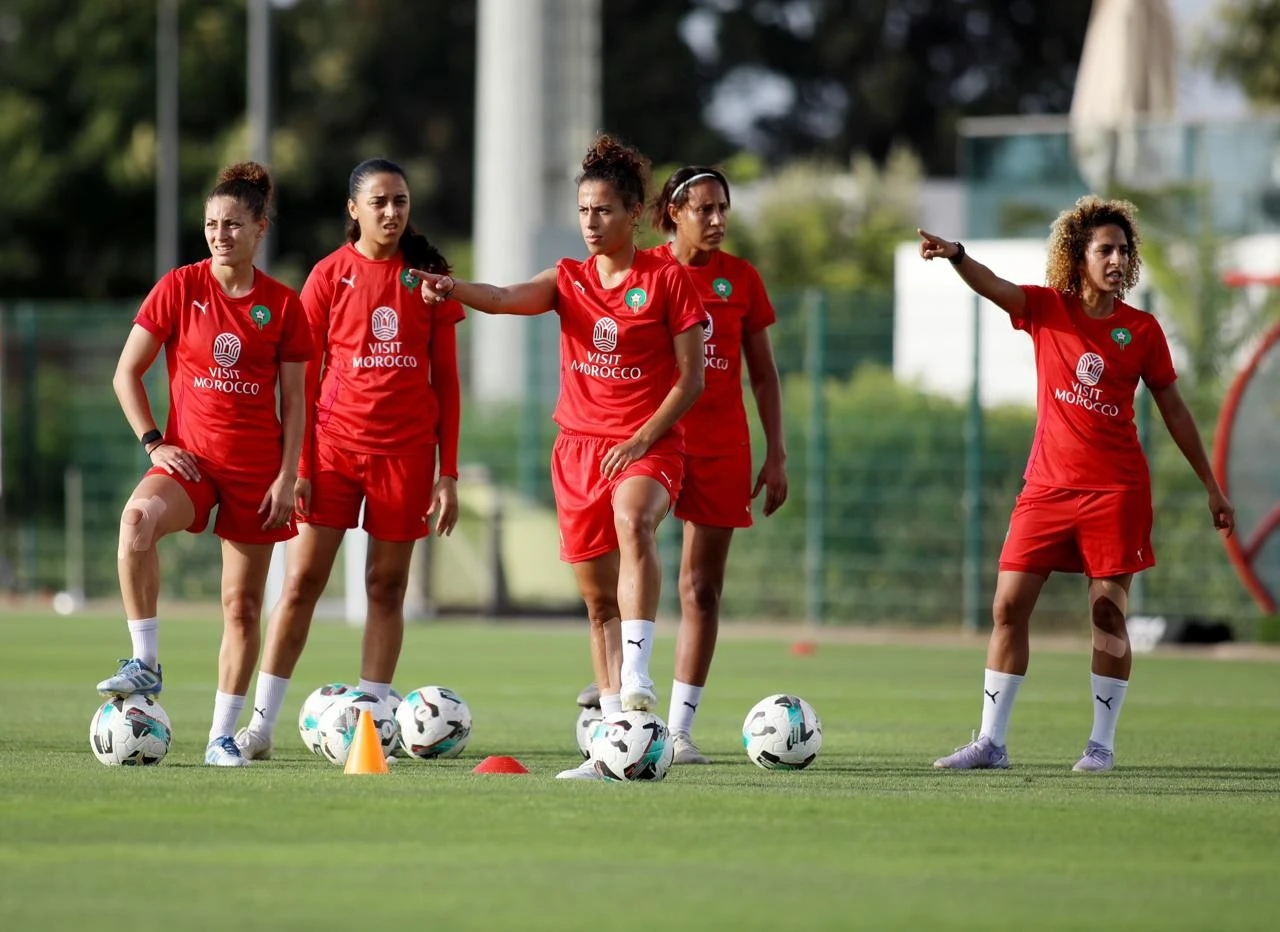 À la mi-temps, le Maroc est mené 2-1 face à la Zambie en ouverture de la CAN féminine Maroc 2024.