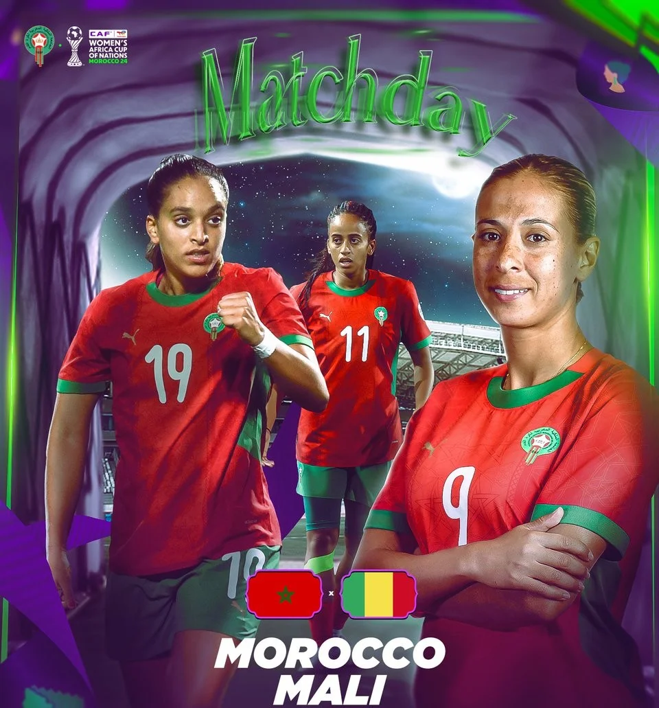 Maroc-Mali : chaînes et heure du match de la CAN féminine 2025