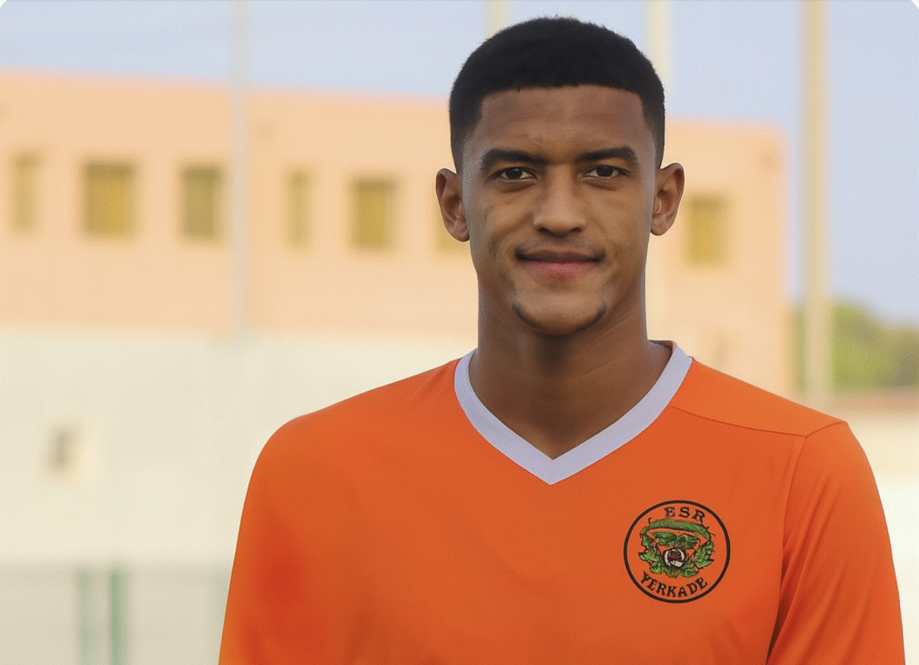 alt="Younes El Kaabi sous les couleurs de la RS Berkane après sa signature estivale"