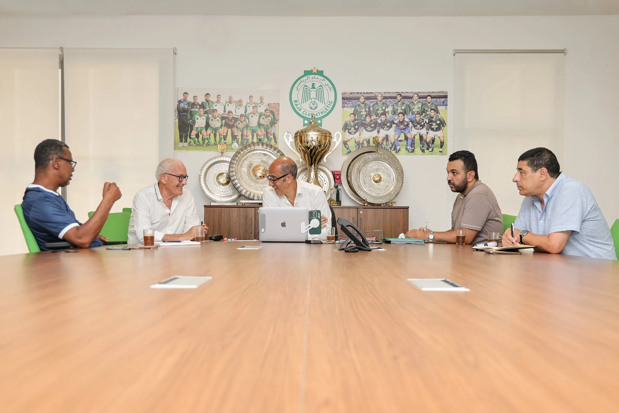 le président du Raja, Jaouad Ziyat, dévoile les contours du nouveau Raja.