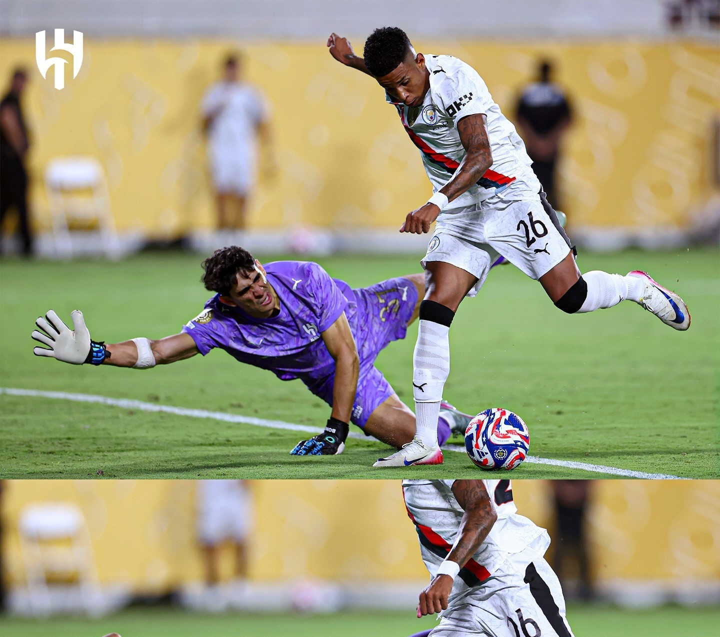 Yassine Bounou a été un mur infranchissable face à Manchester City.