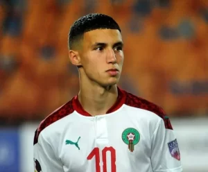alt= Leicester gourmand bloque Bilal El Khannouss