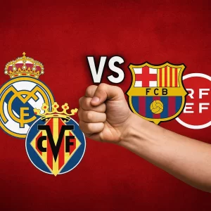 alt= Real Madrid contre match Villarreal-Barça à Miami