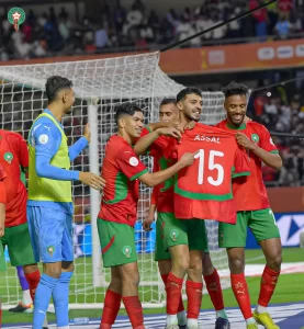 alt= finale CHAN 2024. Le Maroc mène 2-1 face à Madagascar