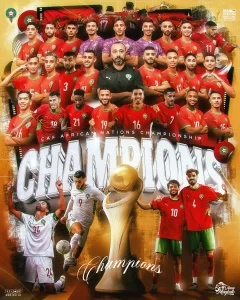 alt= Lamlaoui offre le titre du CHAN 2024 au Maroc