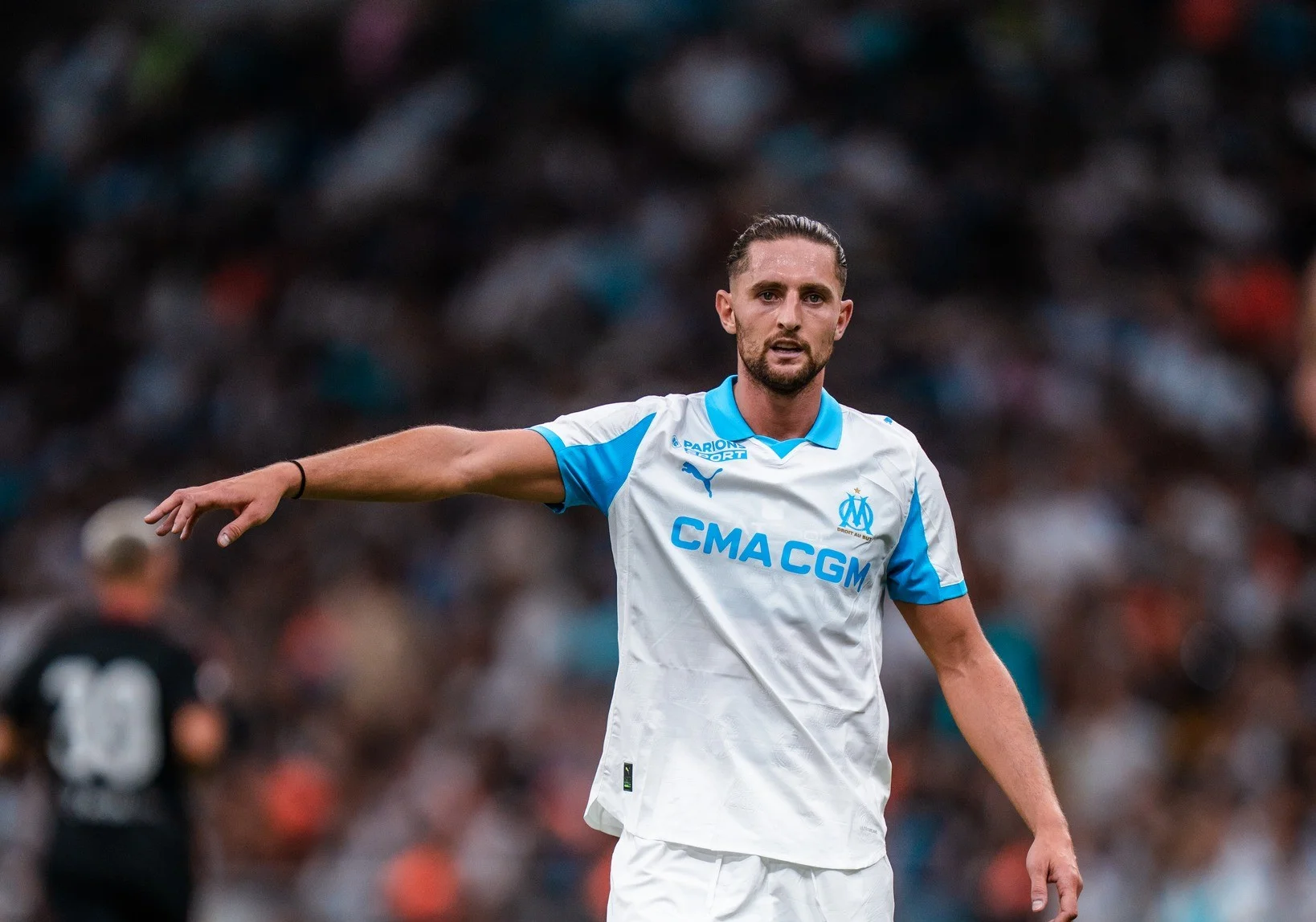 alt= l'OM pousse Rabiot et Rowe dehors