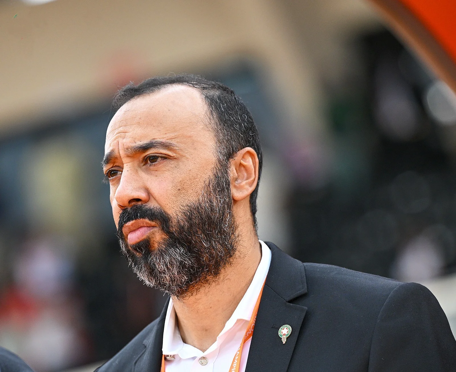 Alt= Sektioui dédie le titre du CHAN 2024 à Sa Majesté le Roi