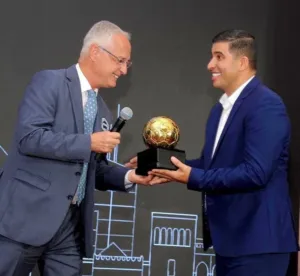 alt= Abdellah Jaafari distingué par l’IFFHS 