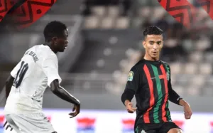 alt= AS FAR bat Real Banjul en LDC CAF