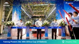 alt= Yutong livre 723 bus pour la CAN 2025