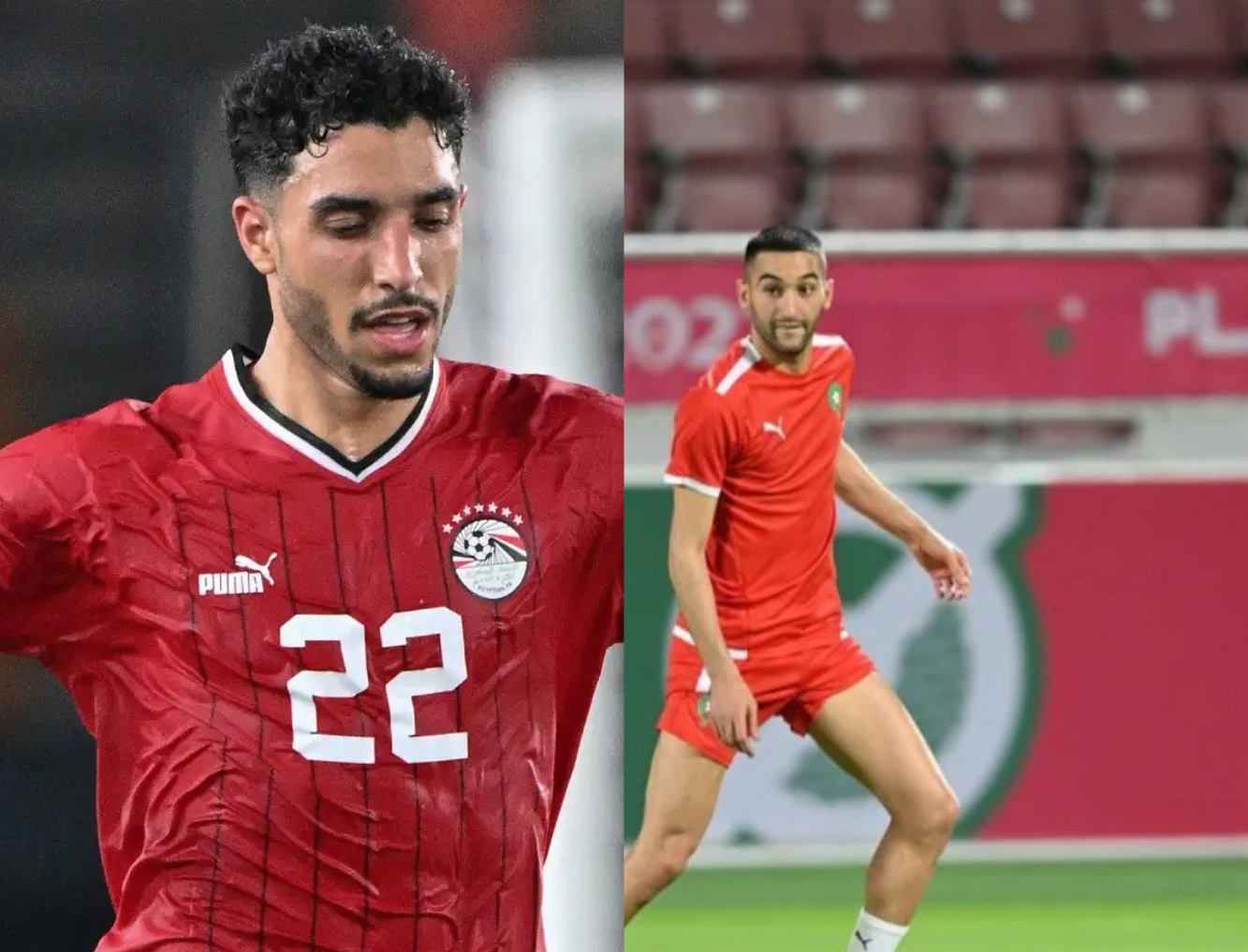 alt= Marmoush choisit Ziyech meilleur joueur marocain