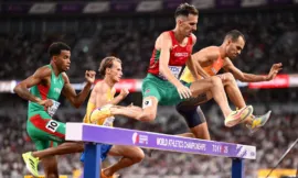 alt= Soufiane El Bakkali perd son titre mondial