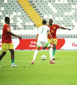 alt= Guinée Algérie font match nul