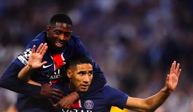 alt= Ballon d'Or 2025 : Hakimi félicite Dembélé