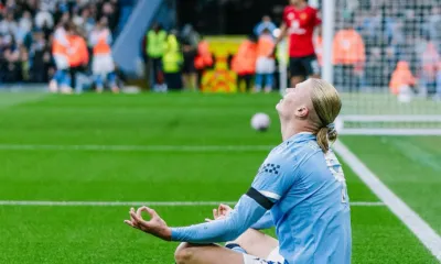 alt= City domine United dans le derby de Manchester