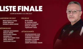 alt= liste 21 Lionceaux pour la Coupe du monde U20