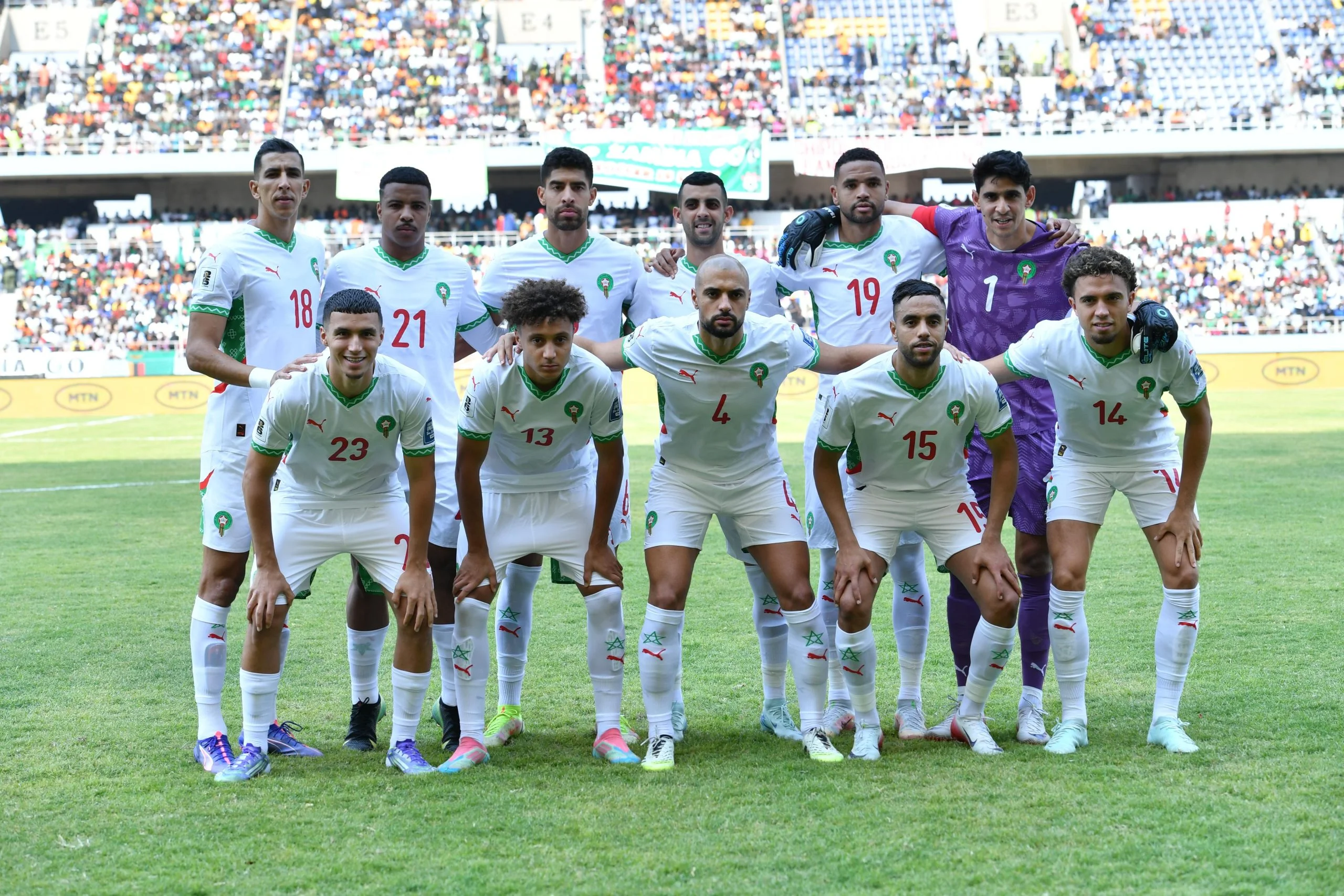 alt= En Nesyri libère le Maroc face au Congo