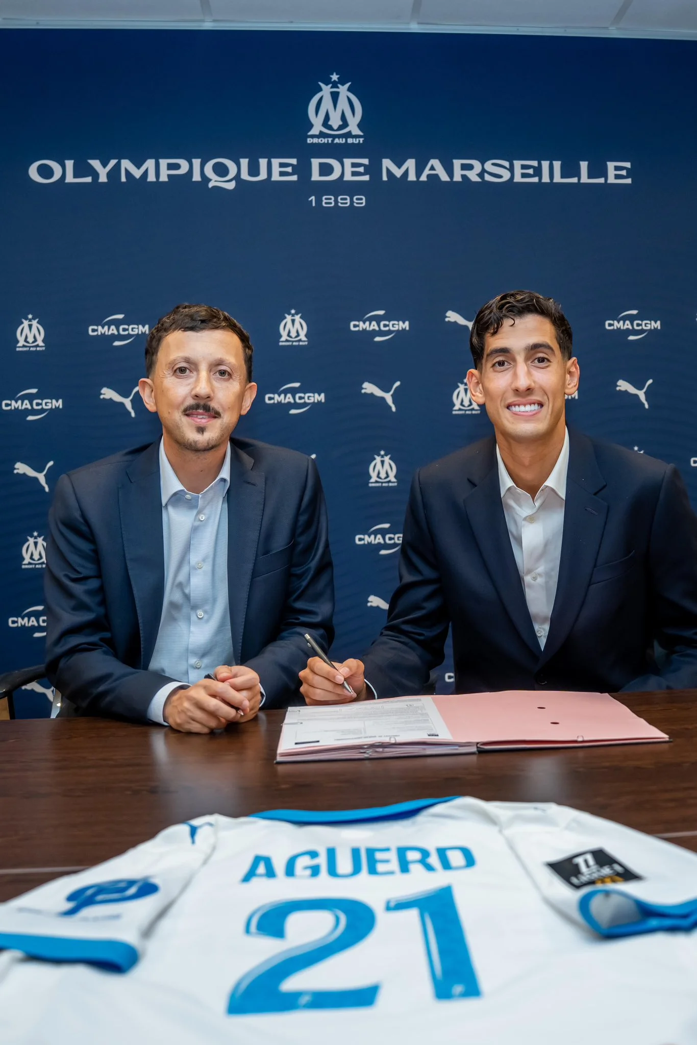 alt= Nayef Aguerd OM