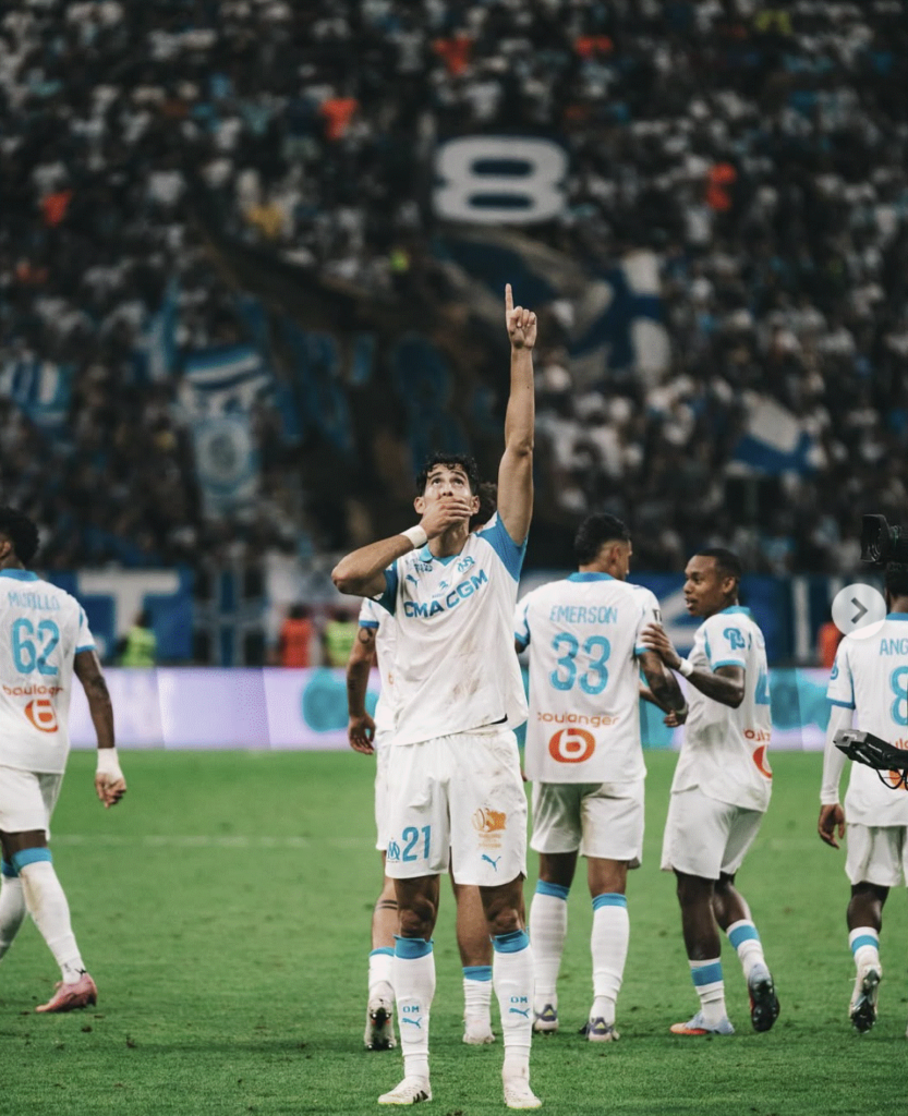 alt= OM Aguerd incertain contre Lens