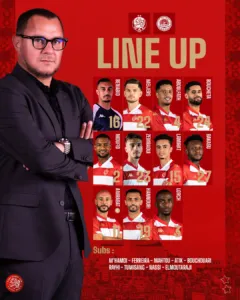 alt= Onze de départ WAC vs Zemamra