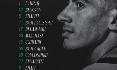 alt= Onze du Raja face au WAC