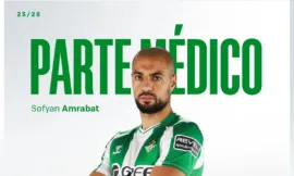 alt= Le Betis annonce la blessure d'Amrabet