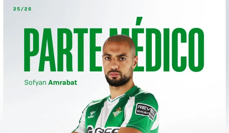 alt= Le Betis annonce la blessure d'Amrabet